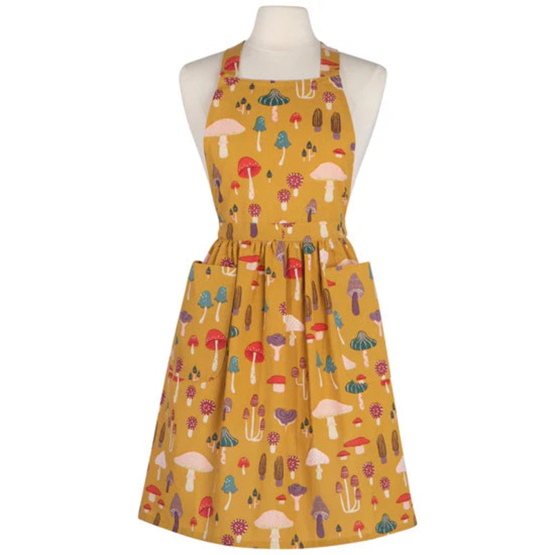 Maisie Apron - Mushrooms Gem