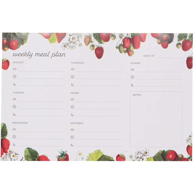 Meal Planner Strawberries