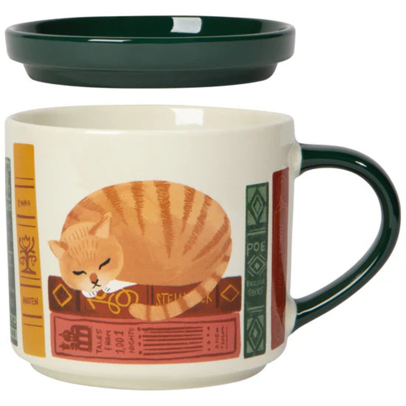 Mug with Lid - Book Club