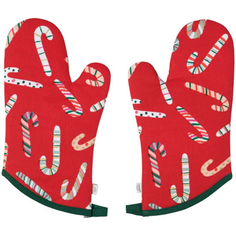 Oven Mitts - Merry Mints