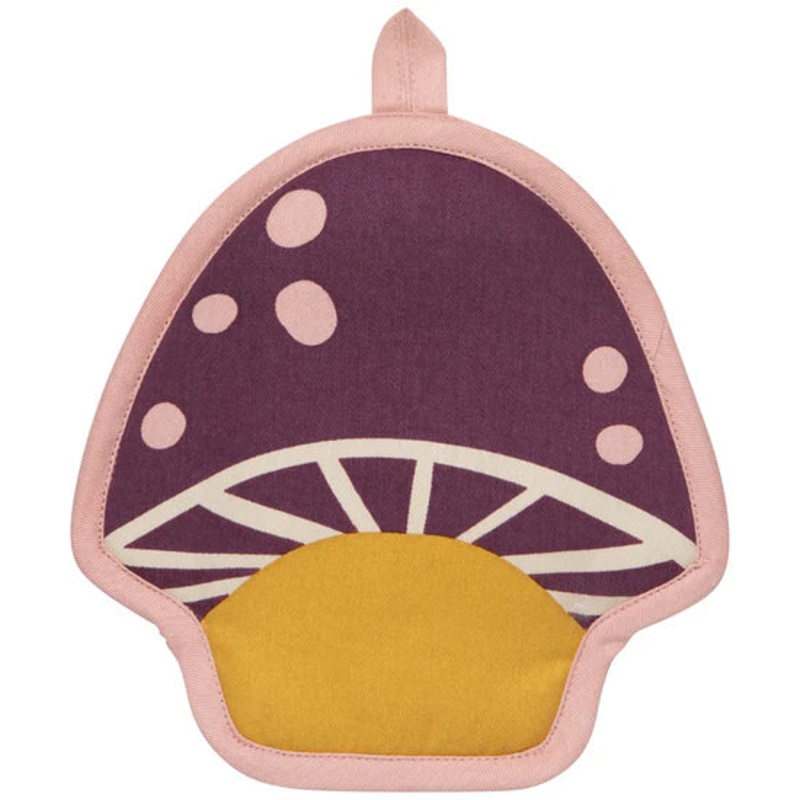 Shaped Pot Holder - Mushroom Gems