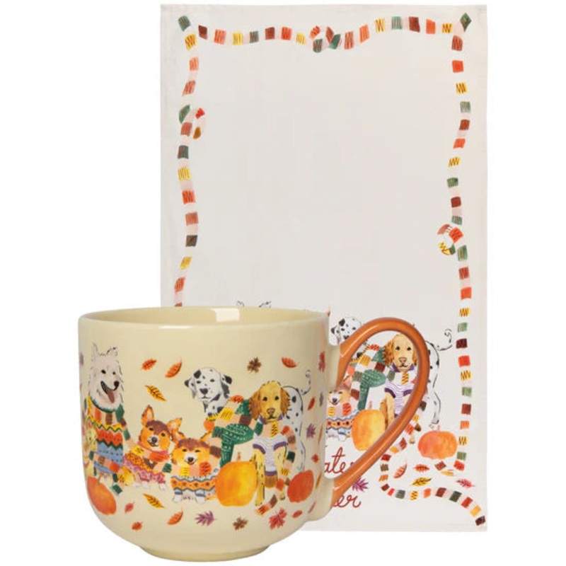 Sweater Weather Mug & Dishtowel Set