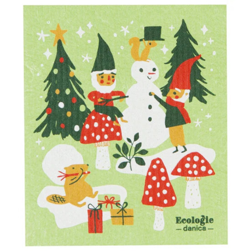 Swedish Dishcloth - Gnome for Holidays