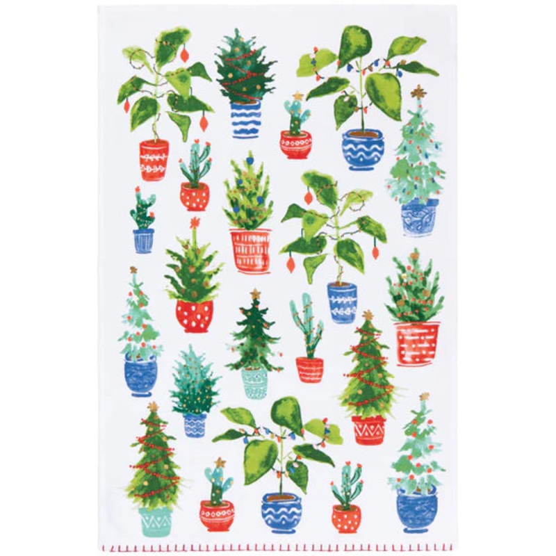 Tea Towel - Jingle Plants
