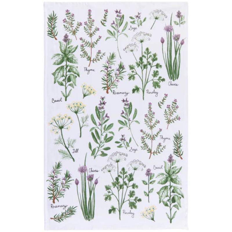 Terry Dishtowel - Fresh Herbs
