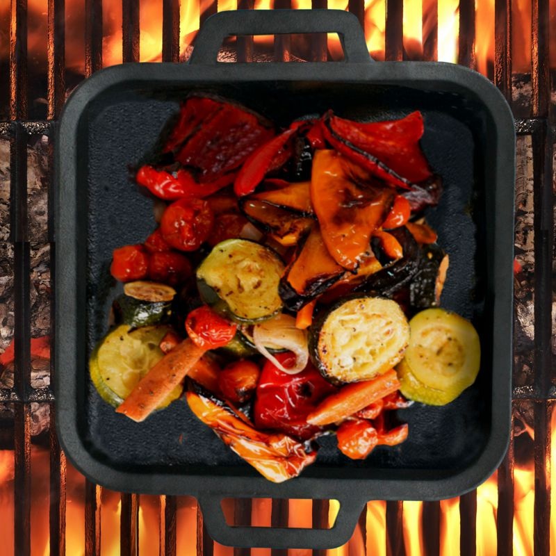 Cast Iron BBQ Skillet