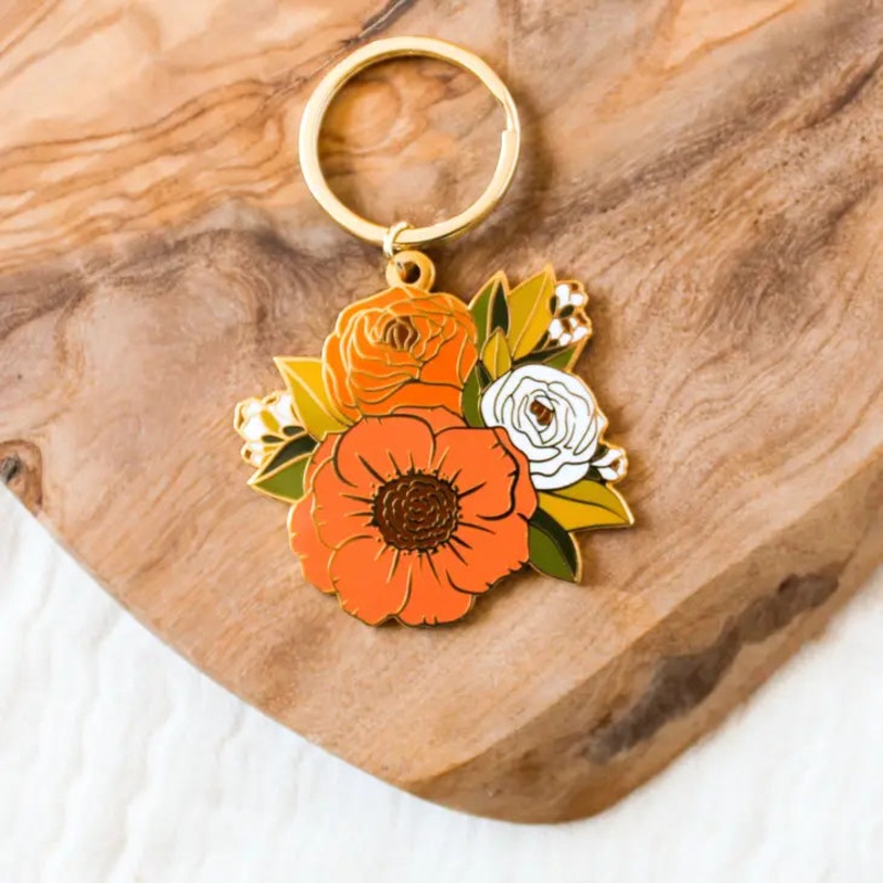 Fall Bouquet Keychain