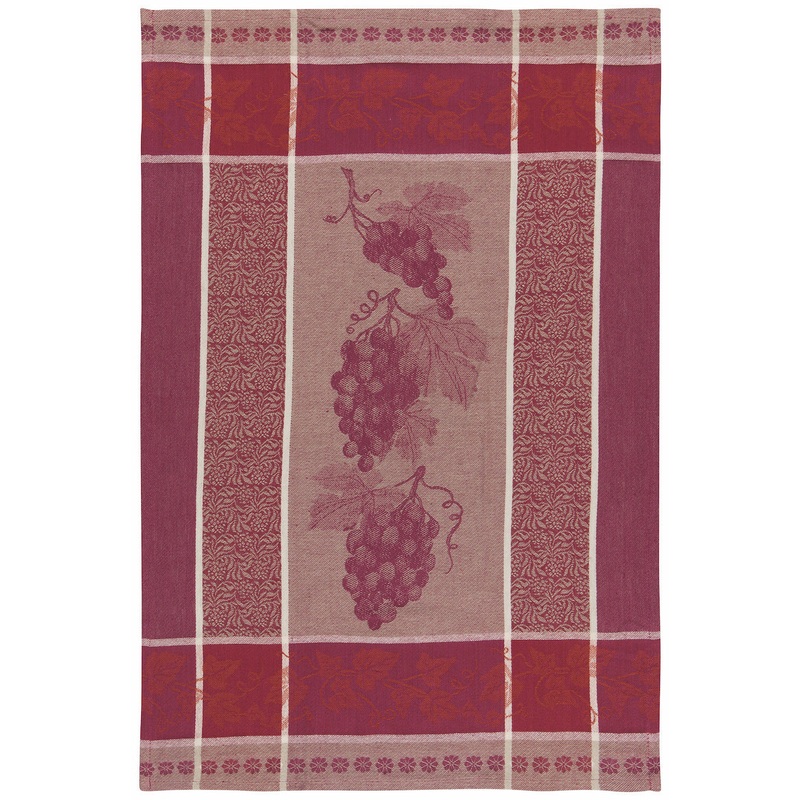 Jacquard Tea Towel - Grapes