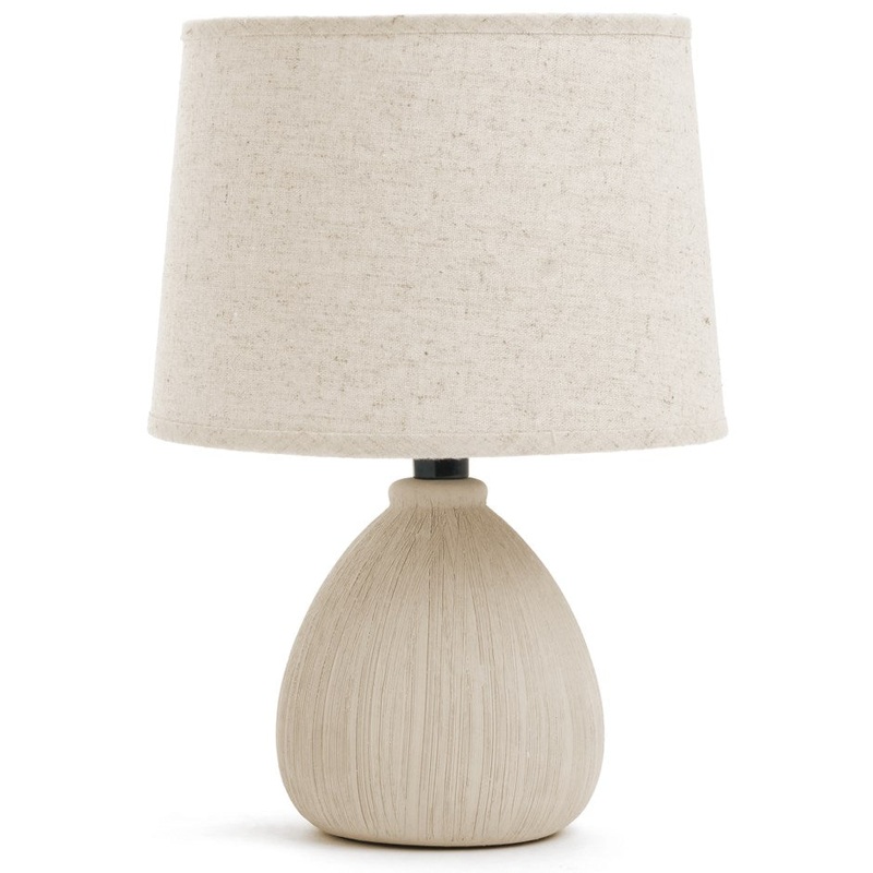 Lugano Greige Table Lamp