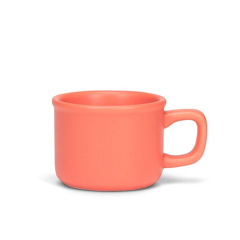 Matte Espresso Cup - Coral