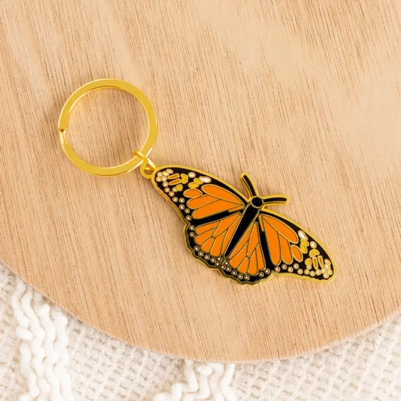 Monarch Butterfly Keychain