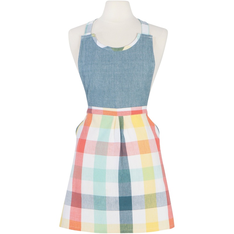 Petite  Apron - Picnic Plaid