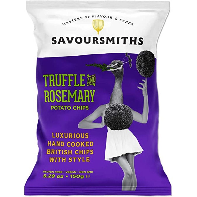 Savoursmiths Truffle & Rosemary Chips