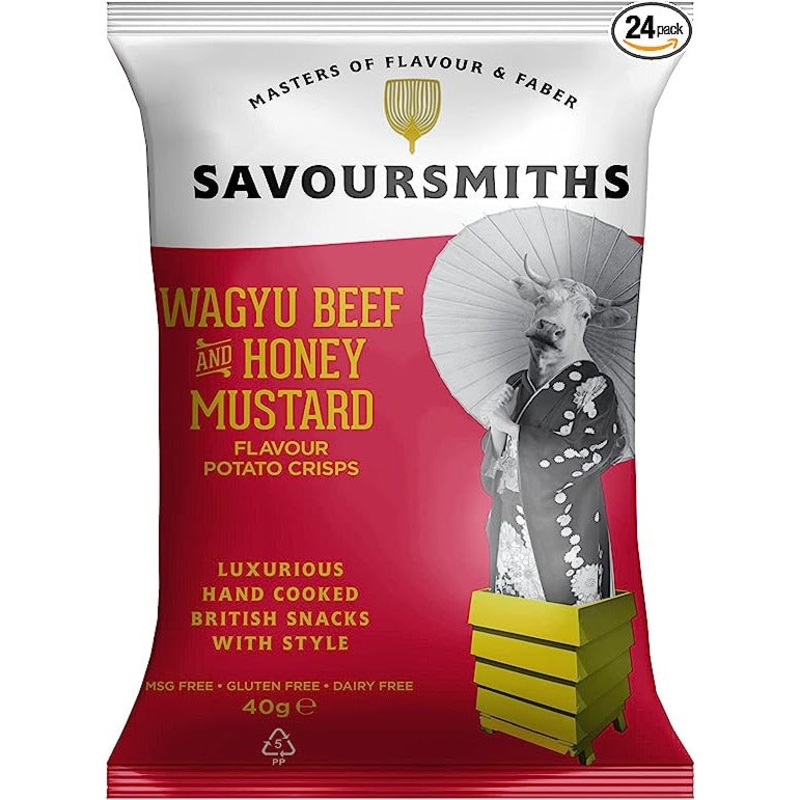 Savoursmiths Wagyu Honey Mustard Chips