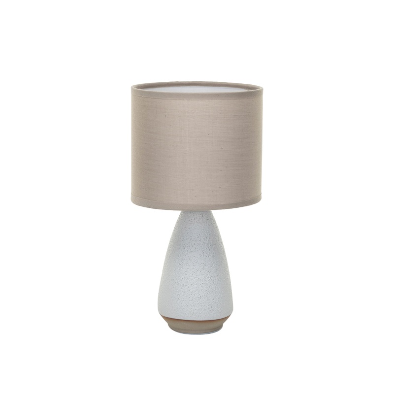 Volcanic Finish Stoneware Lamp