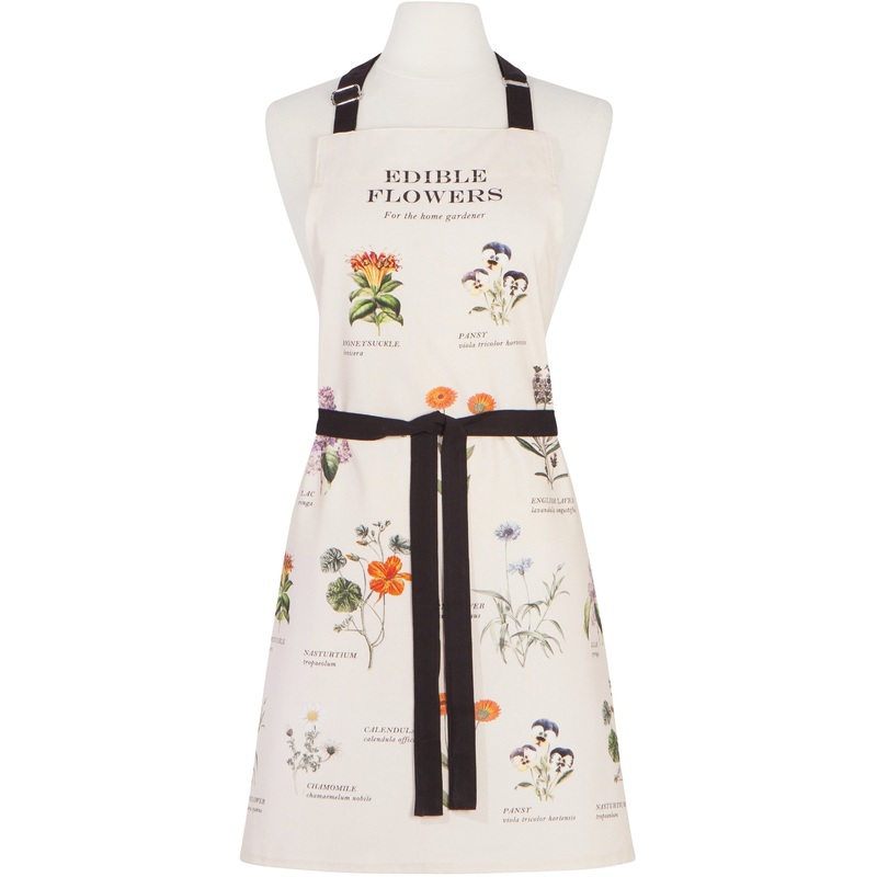 Apron - Edible Flowers