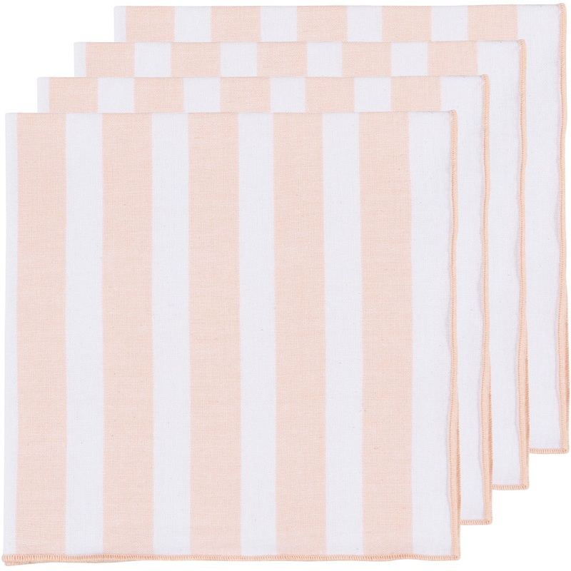 Caban Stripe Napkin Set - Nectar