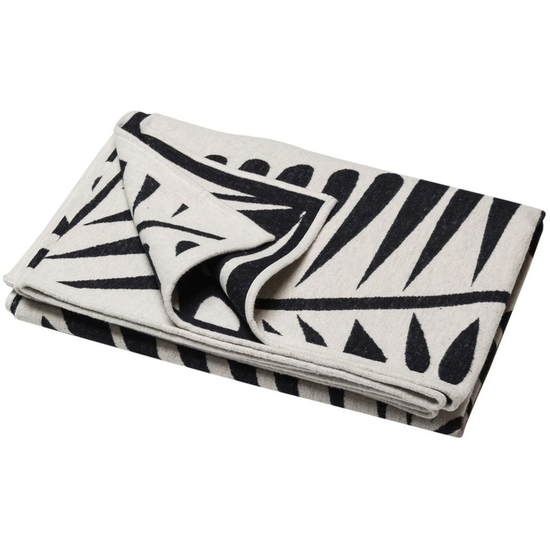 David Fussennegger Throw - Black Palm