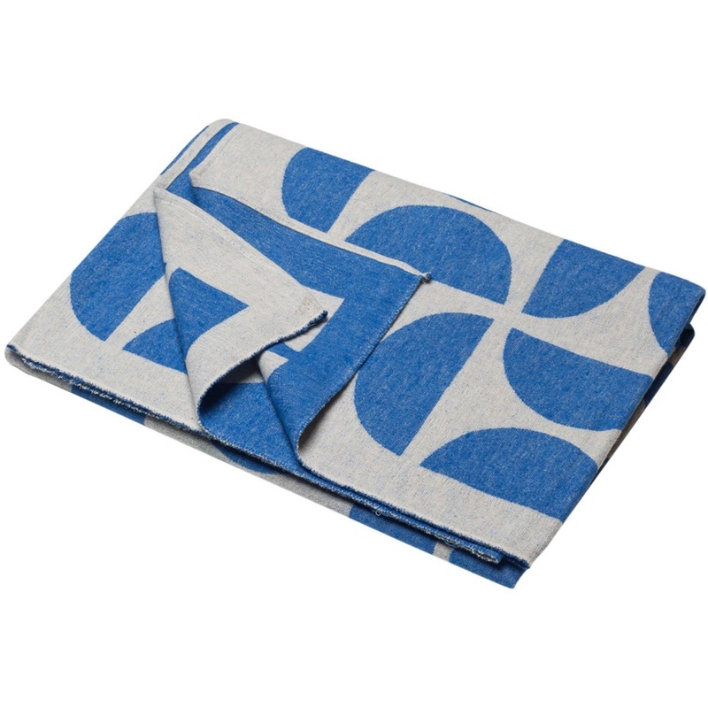 David Fussennegger Throw - Royal Blue Alba
