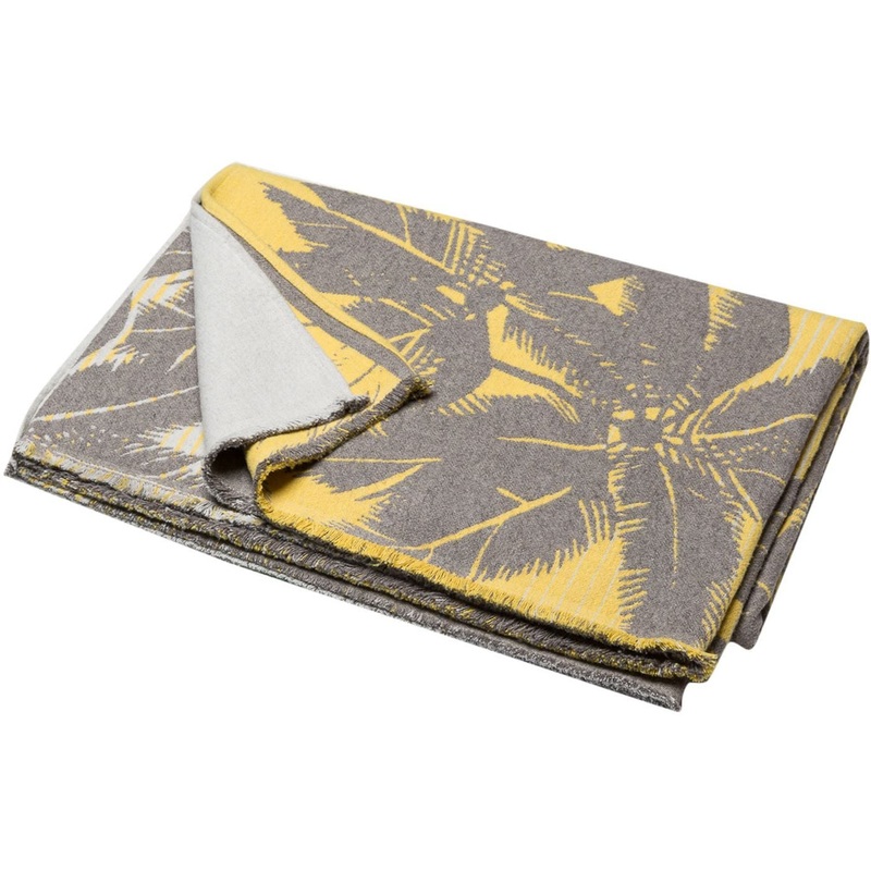David Fussennegger Throw - Yellow Palm