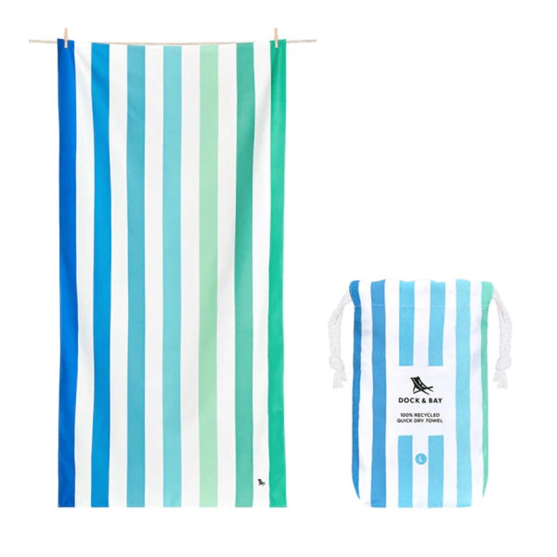 DOCK & BAY Large Towel - River