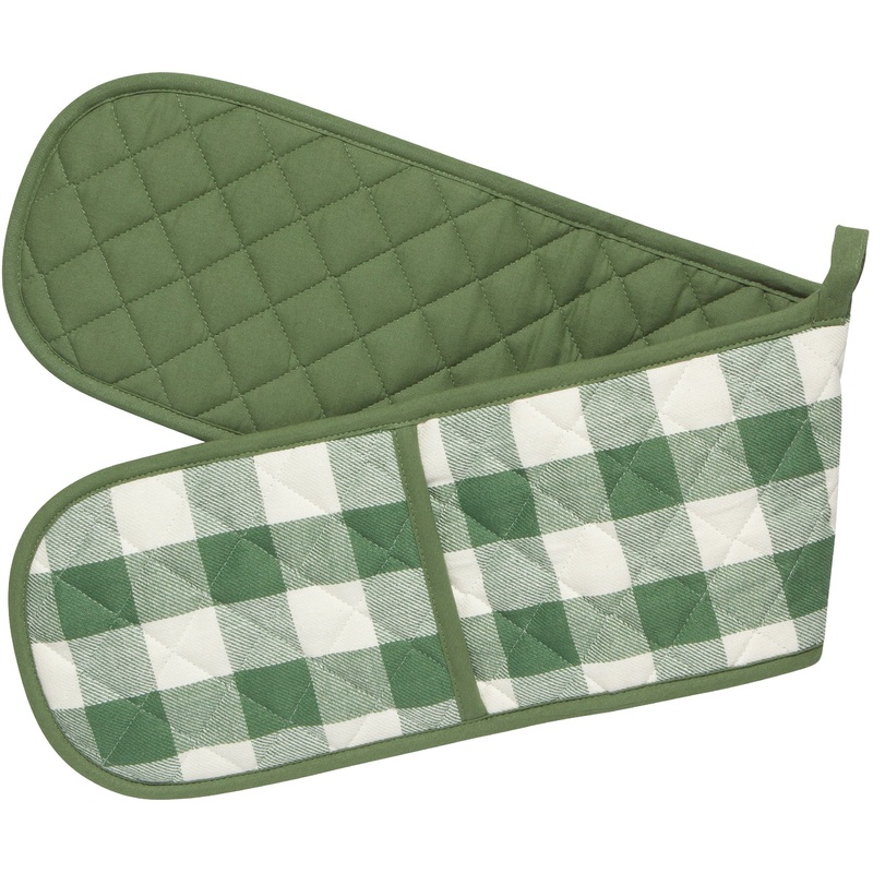 Double Chef Mitt - Elm Green