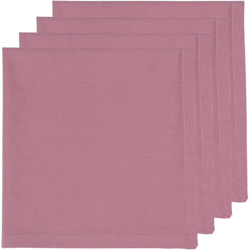 Napkin Set - Mauve