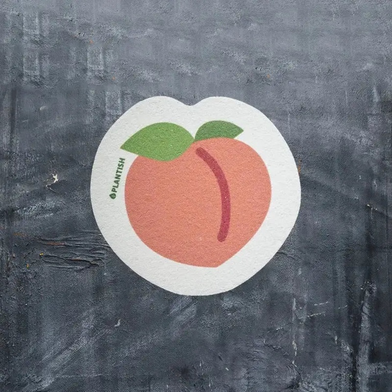 Peach Pop-up Sponge