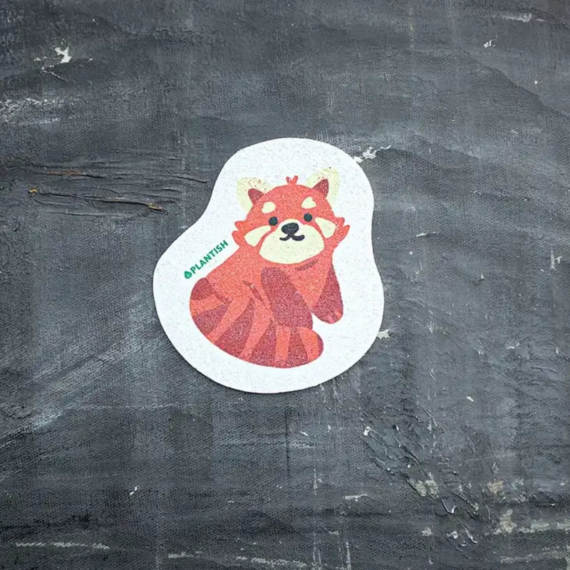 Red Panda Pop Up Sponge