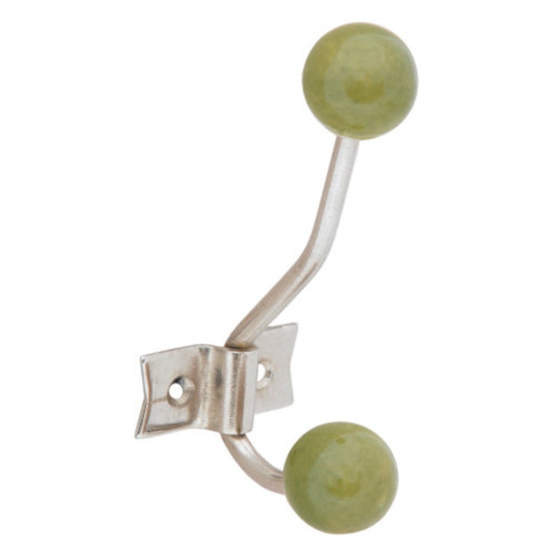Retro Green Coat Hook