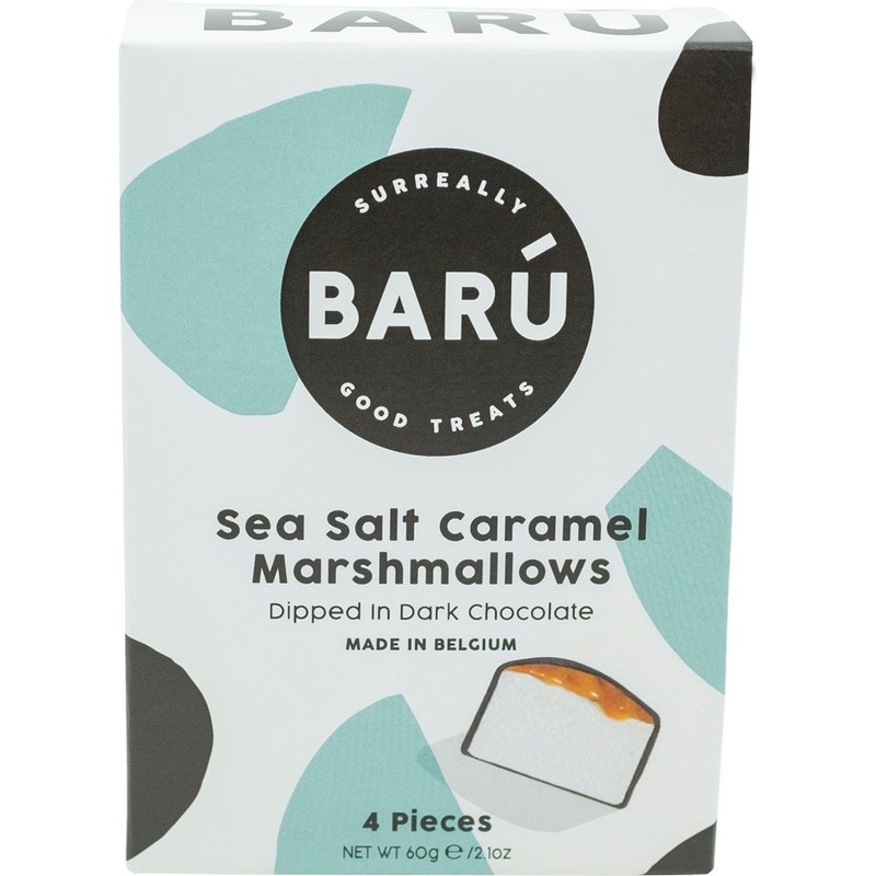 Baru Dark Chocolate Salted Caramel Marshmallows
