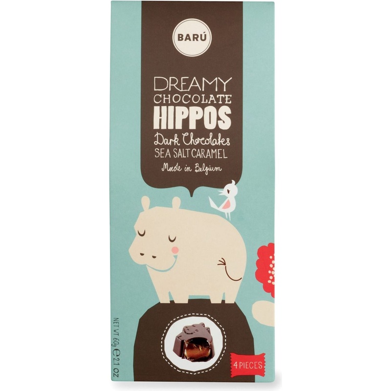 Baru Fleur de Sel Chocolate Hippos
