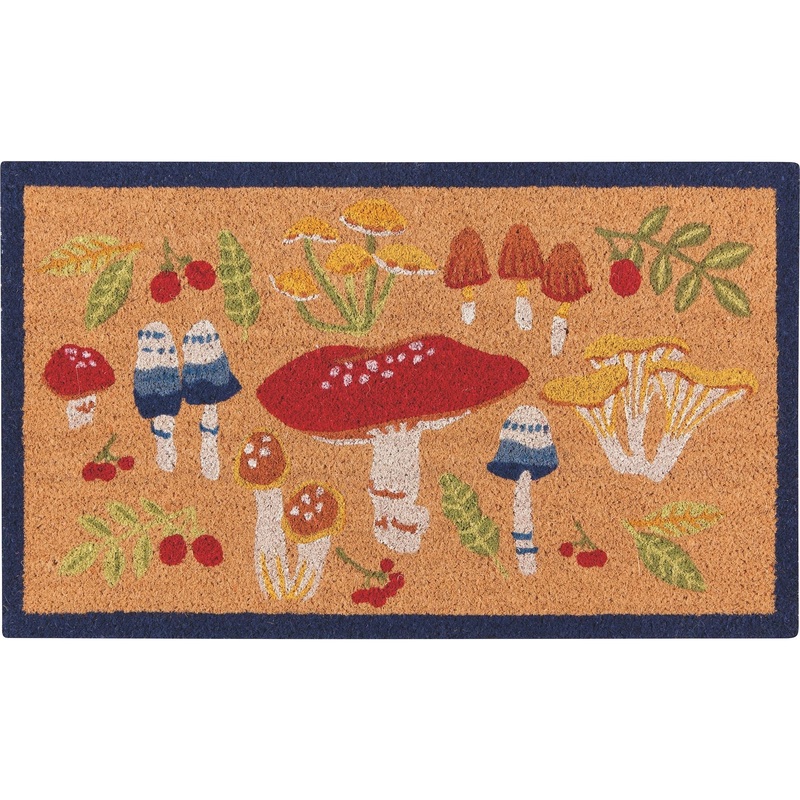 Doormat - Field Mushrooms