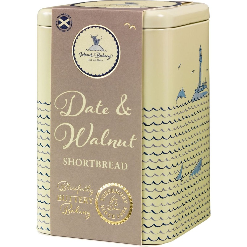 Island Bakery Date and Walnut Shortbread Tin