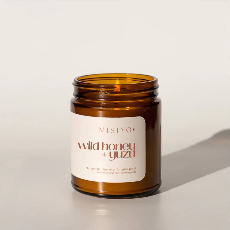Misiyo Candle - Wild Honey + Yuzu