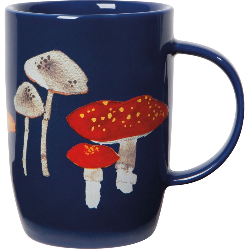 Tall Mug - Field Mushrooms