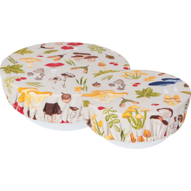 Bowl Cover Set - Field Mushroom