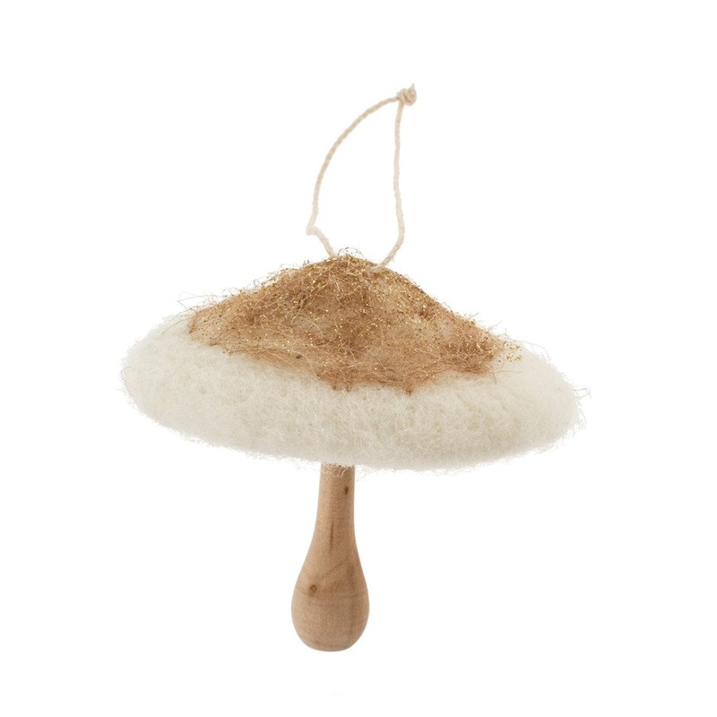 Felt Mushroom Ornament