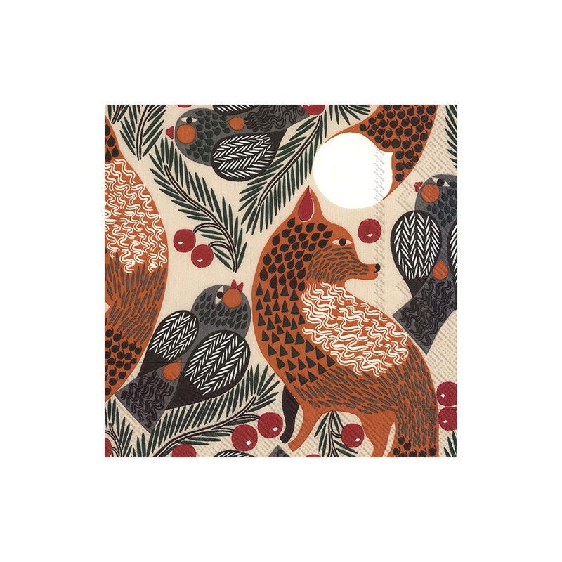 Ketun Linen Paper Napkins - Lunch
