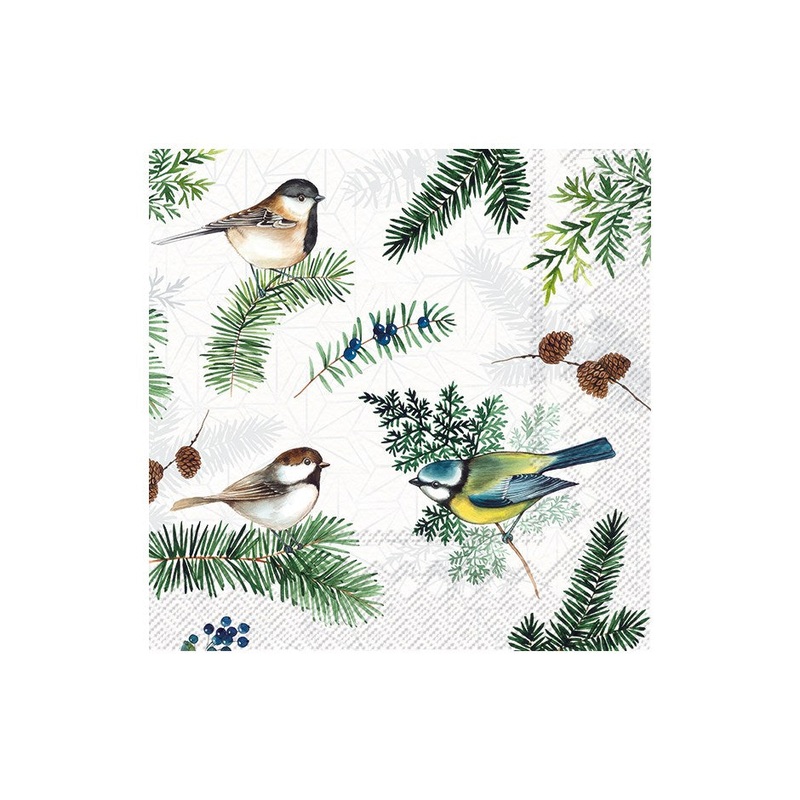Maisie's Friends White Paper Napkins - Lunch