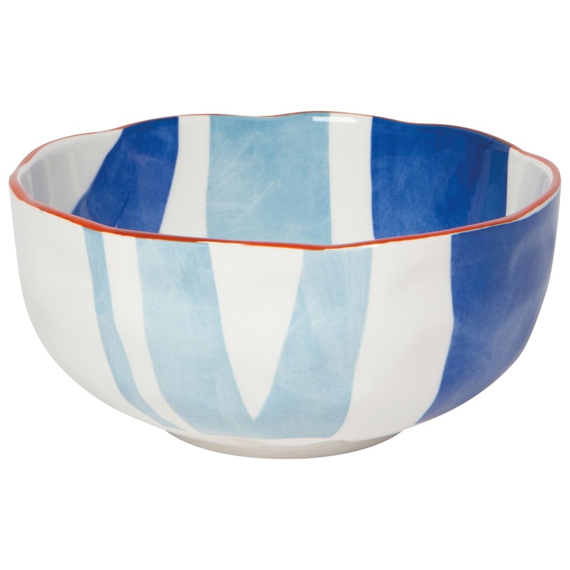 Medium Stamped  Bowl - Canvas