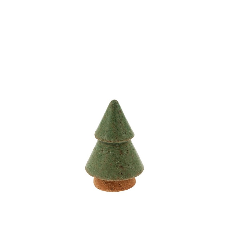 Small Green Clay Christmas Tree