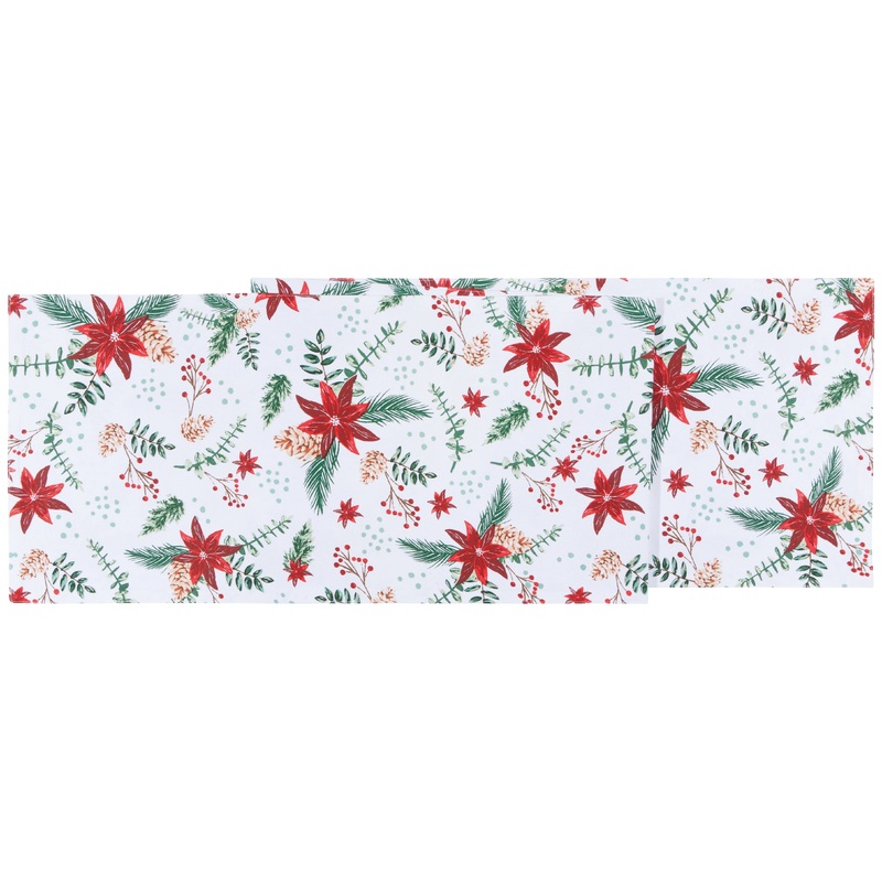 Table Runner - Poinsettia