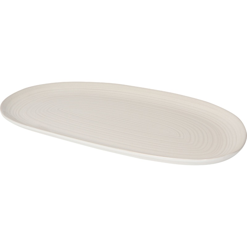 Aquarius Medium Platter - Oyster