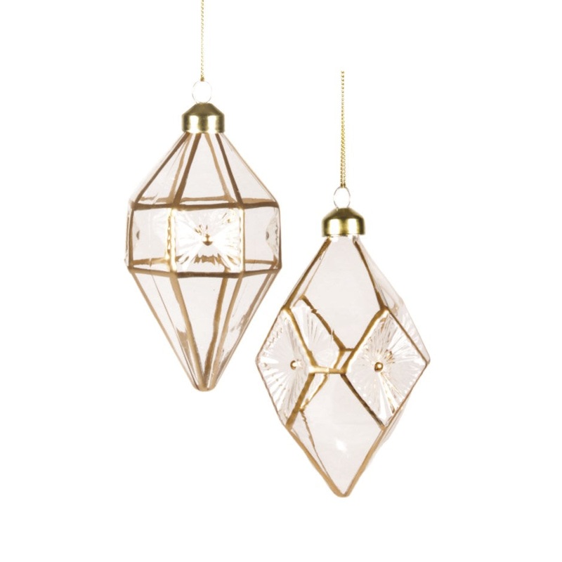 Clear Drop Ornament