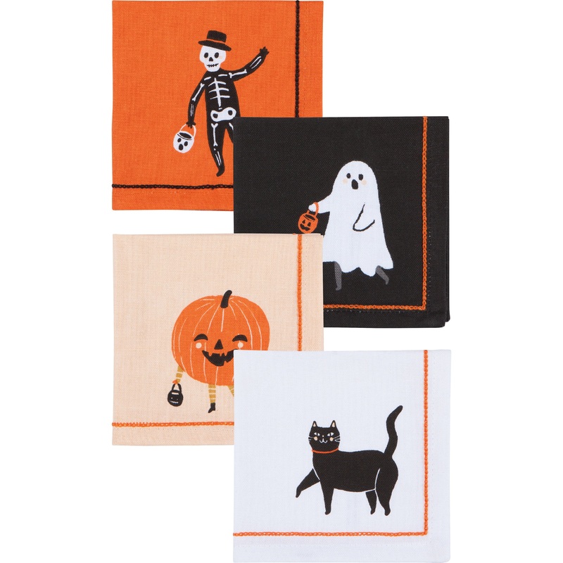 Cocktail Napkin Set - Boo Crew