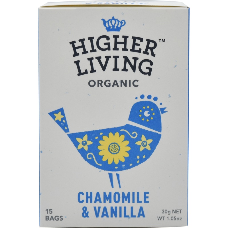 Higher Living Tea Chamomile & Vanilla Tea