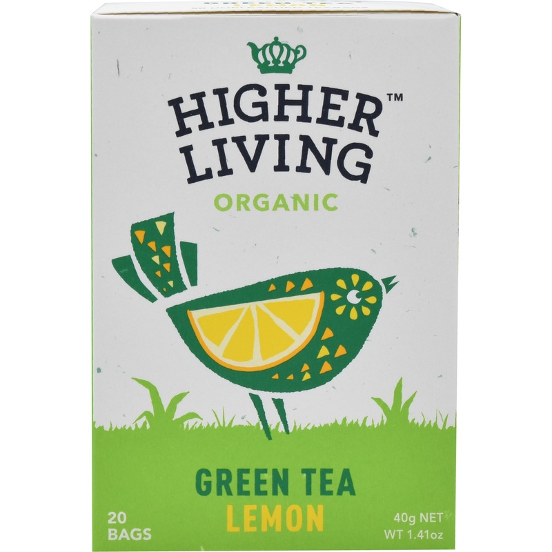 Higher Living Tea Green Tea Lemon