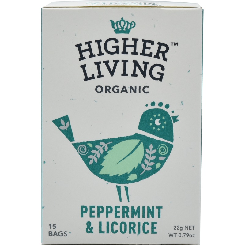 Higher Living Tea Peppermint & Licorice Tea