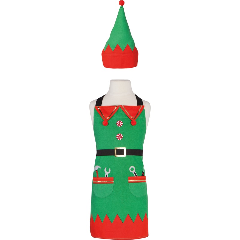 Kids Apron Set - Elf